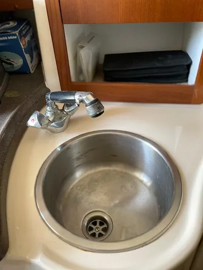 Freedom Yacht Photos Pics Kitchen Area Sink