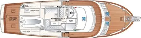  Yacht Photos Pics Fleming 55 layout 3