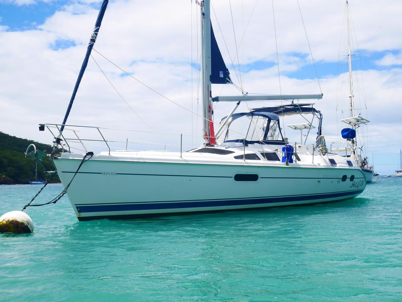 2002 Hunter Passage 420 Cruiser for sale YachtWorld