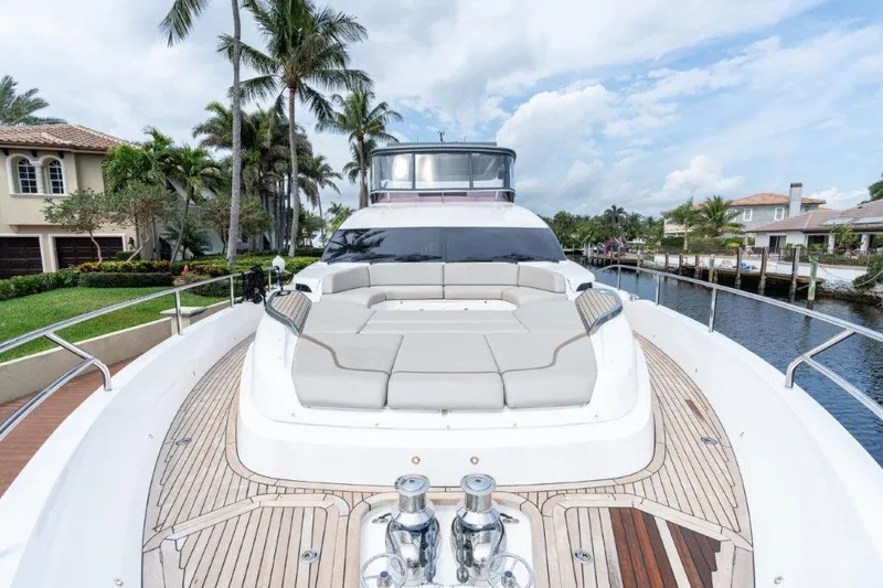 Kaos Yacht Photos Pics Princess 85 Kaos - Bow