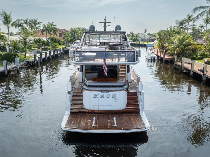 Kaos Yacht Photos Pics Princess 85 Kaos - Swim Platform