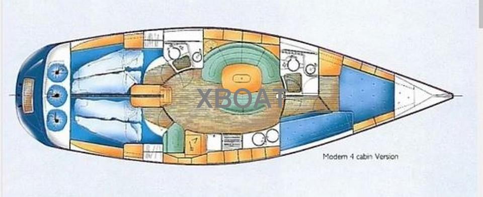1993 X-Yachts X-412