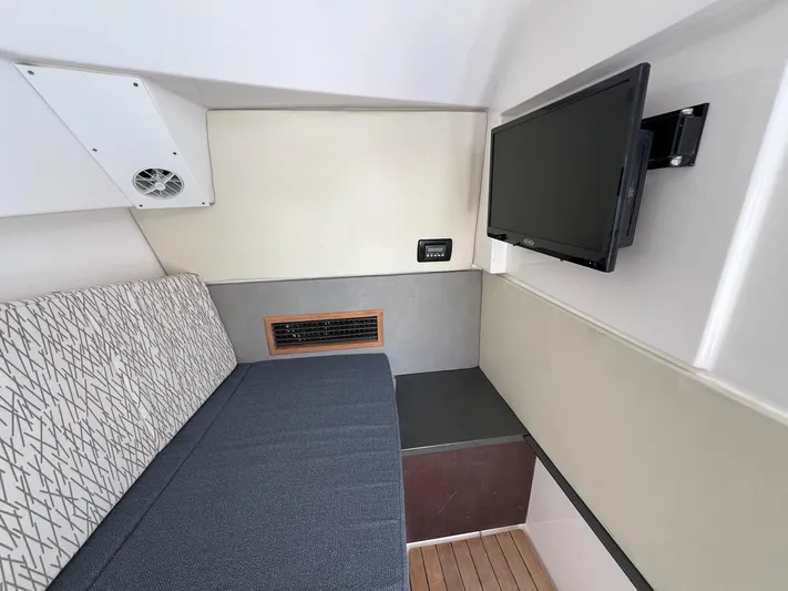  Yacht Photos Pics 2019 Everglades 340 Dual Console- Cabin