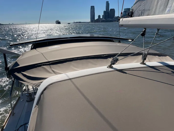 Freebyrd Yacht Photos Pics Mainsheet arch