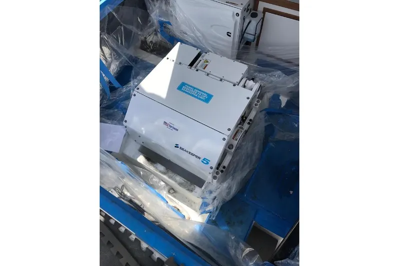 American Girl Yacht Photos Pics Seakeeper 5 gyroscope stabilizer in a 2021 Back Cove 390 boat.