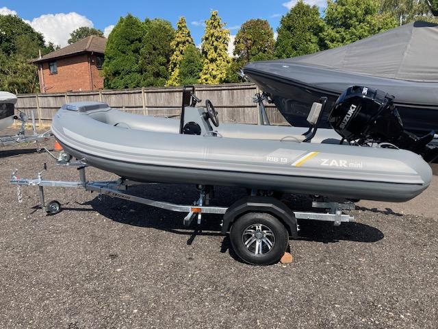 ZAR mini LUX Tender 12 Inflatable Boat - Aluminium RIB Dinghy