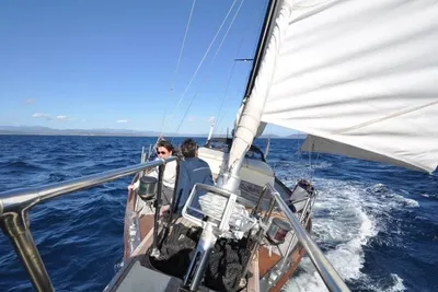 1980 italnautica palermo motorsailer in legno armato a ketch