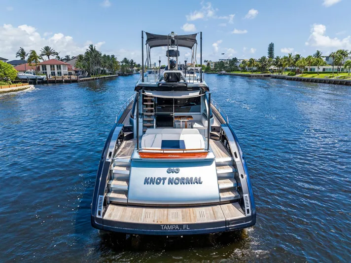 Knot Normal Yacht Photos Pics 2020 Riva 66' Ribelle yacht Knot Normal docked in Tampa, FL.