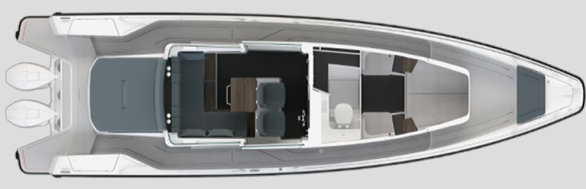 2021 Axopar 37 XC Cross Cabin