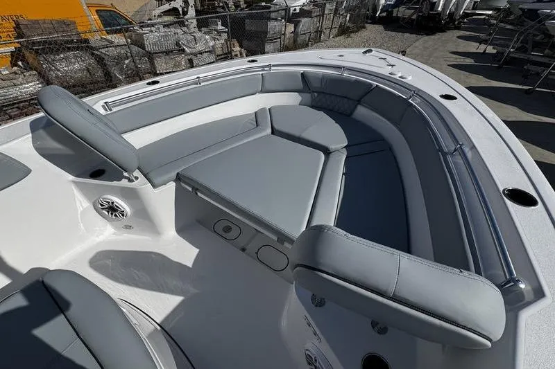  Yacht Photos Pics 2026 Sportsman Heritage 261 Center Console boat with spacious seating and modern design.