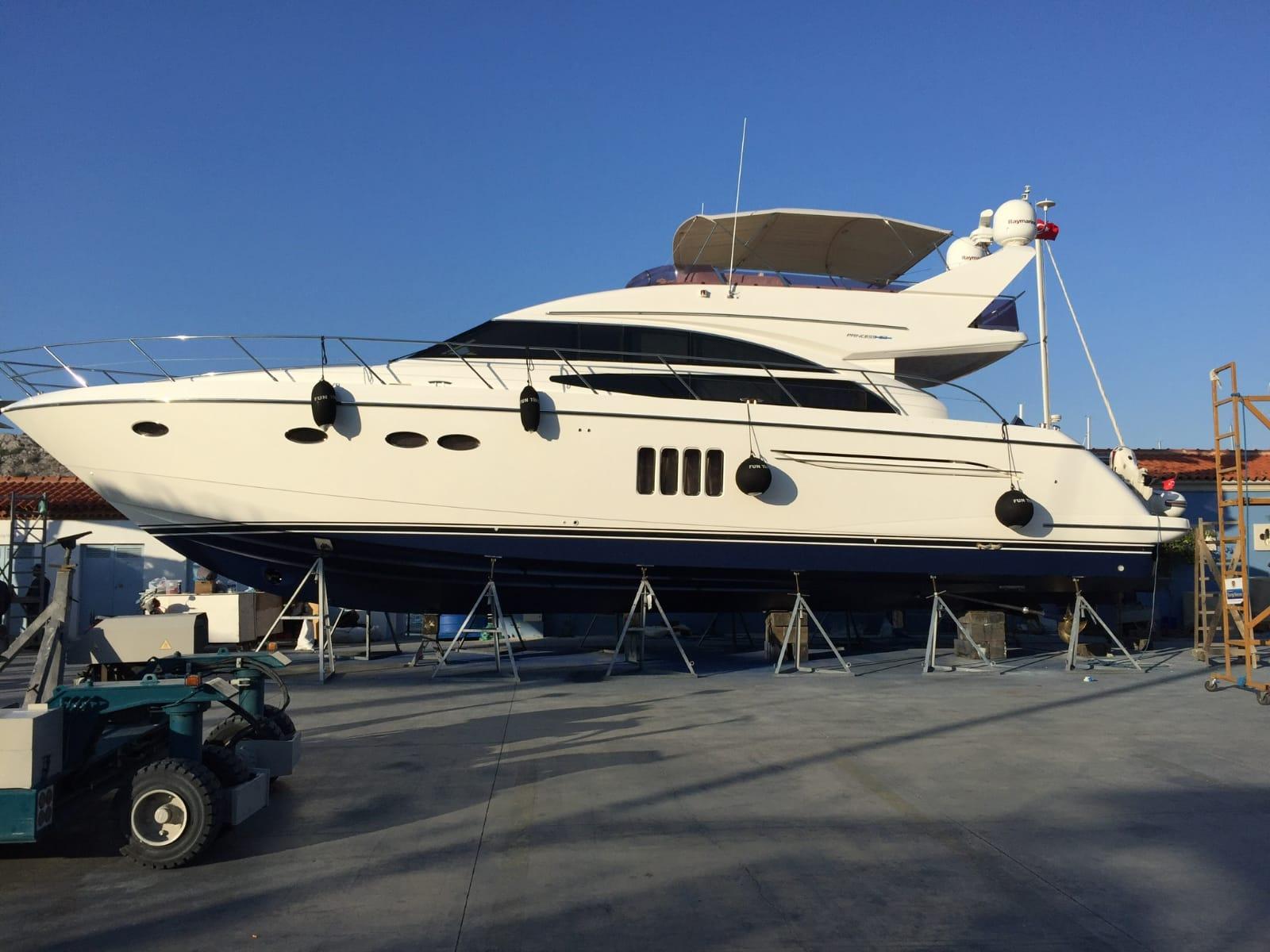 princess yachts 62 flybridge