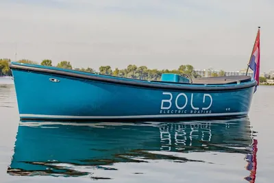 2025 Bold elektrische sloep Oceaanblauw- Nieuw 2025!