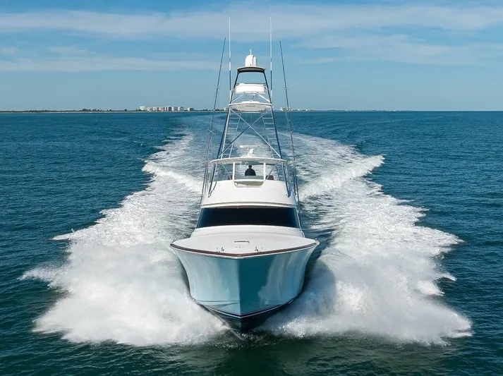 Knot Again Yacht Photos Pics Viking 72 Knot Again - Bow