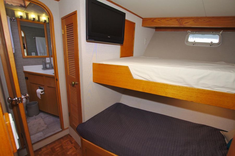 1986 Stephens Enclosed Pilothouse MY