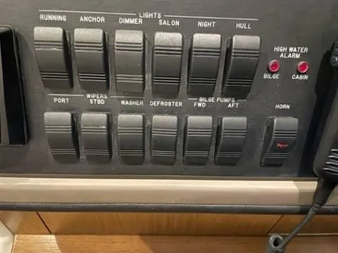 Merrily Ann Yacht Photos Pics Helm Toggle Switches