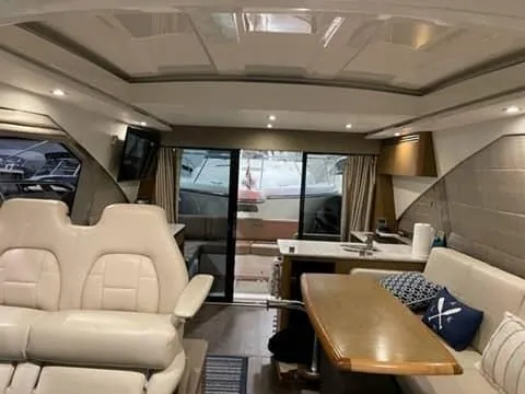 Merrily Ann Yacht Photos Pics Salon looking aft