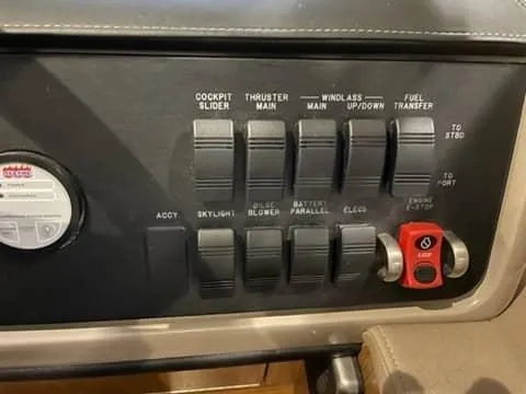 Merrily Ann Yacht Photos Pics Helm Toggle Switches