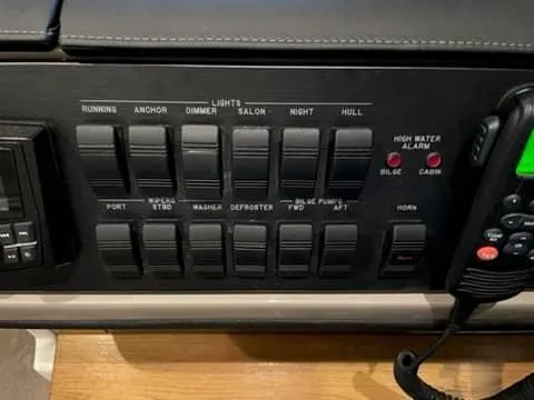 Merrily Ann Yacht Photos Pics Helm Toggle Switches