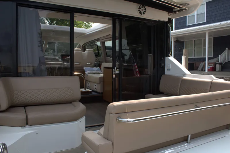 Merrily Ann Yacht Photos Pics Cockpit and Salon Entry