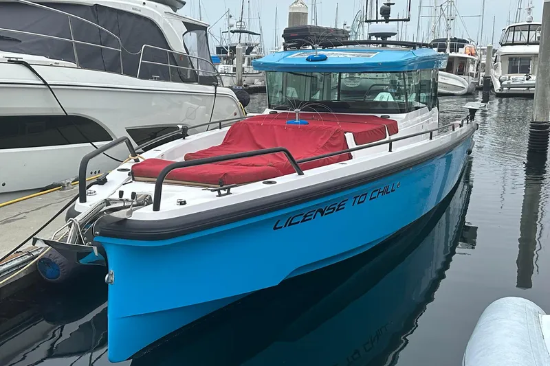 License To Chill Yacht Photos Pics "License to Chill" w/cushion covers