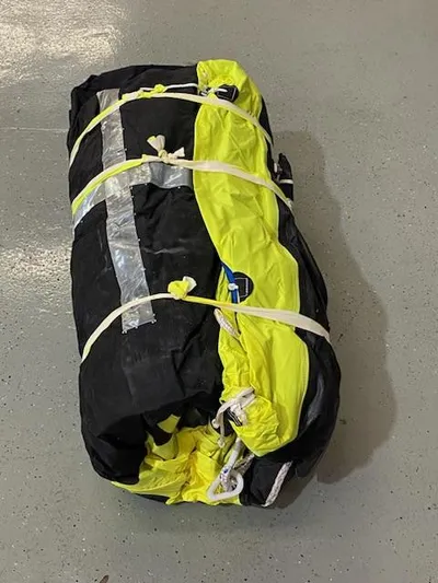  Yacht Photos Pics Yellow and black sail bundle for Jeanneau Sun Odyssey 51, 2017 model.