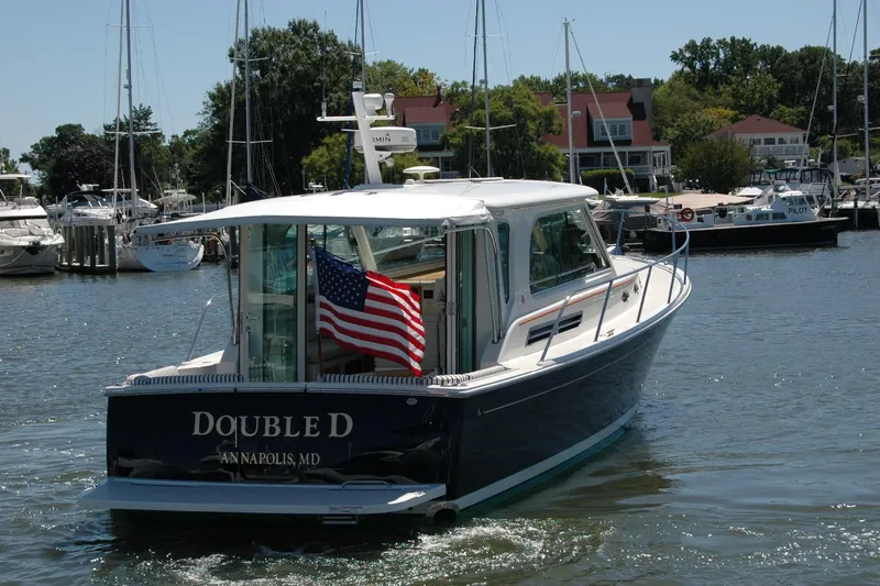 Double D Yacht Photos Pics 2014 Back Cove 37 boat named "Double D" in Annapolis marina.