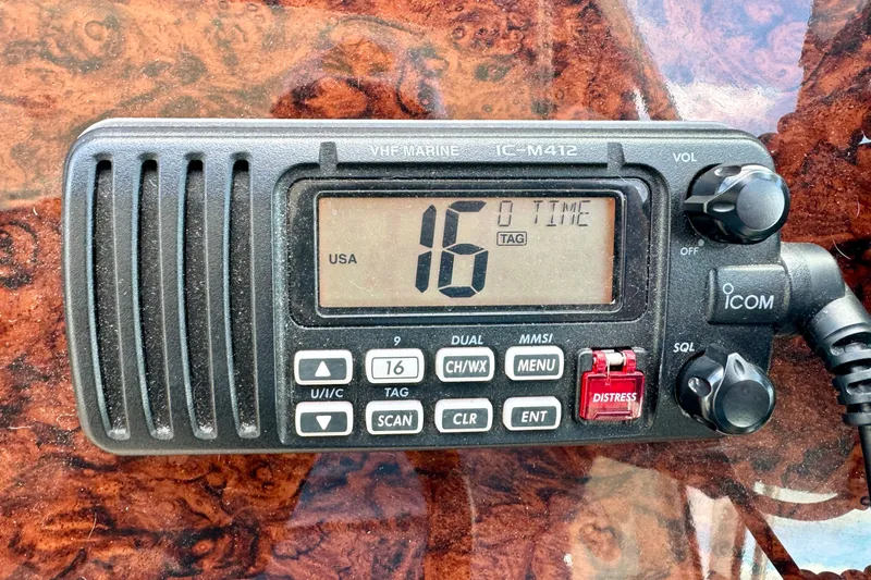 Gratitude Yacht Photos Pics ICOM IC-M414 VHF Radio