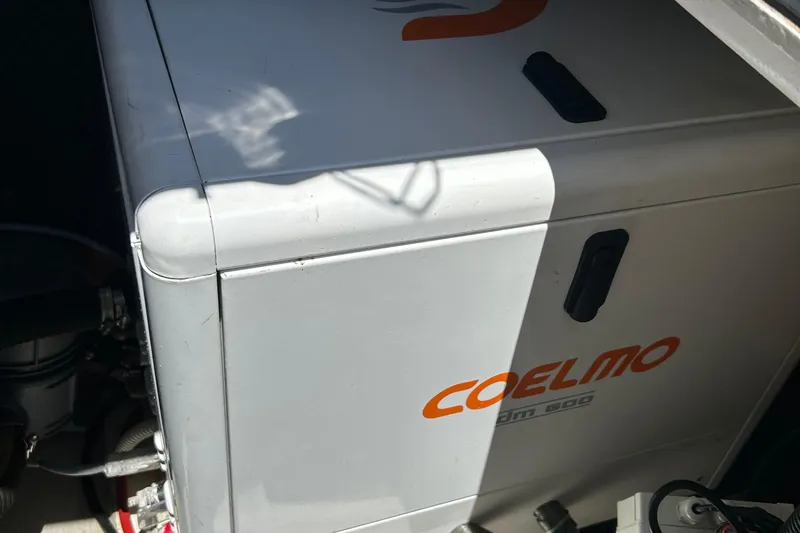  Yacht Photos Pics Coelmo generator in a 2015 Beneteau Oceanis 48 yacht engine room.