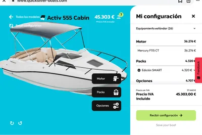 2023 Quicksilver Cavin 555