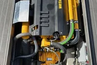 Engine compartment of a 2018 Davy & Orsted 10.50 open boat, featuring a Seatek engine.