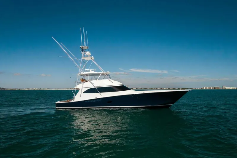 Reel Fire Yacht Photos Pics 2013 Viking 76 Convertible- REEL FIRE- Profile