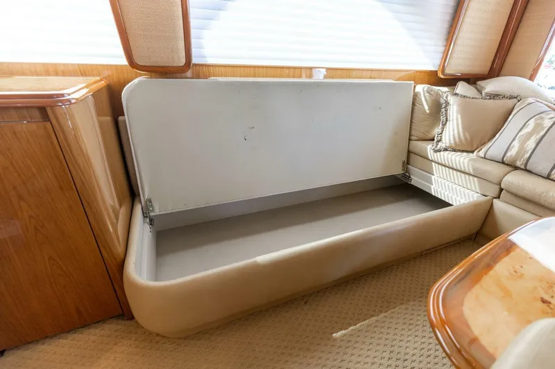 Reel Fire Yacht Photos Pics 2013 Viking 76 Convertible- REEL FIRE- Salon Storage