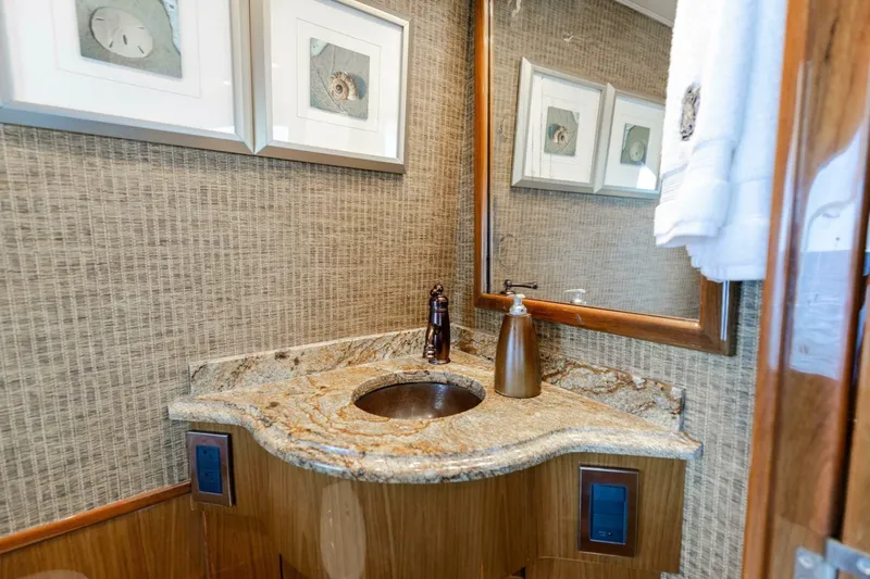 Reel Fire Yacht Photos Pics 2013 Viking 76 Convertible- REEL FIRE- Day Head