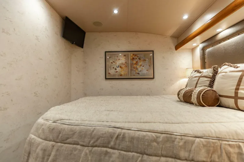 Reel Fire Yacht Photos Pics 2013 Viking 76 Convertible- REEL FIRE- Port VIP Stateroom