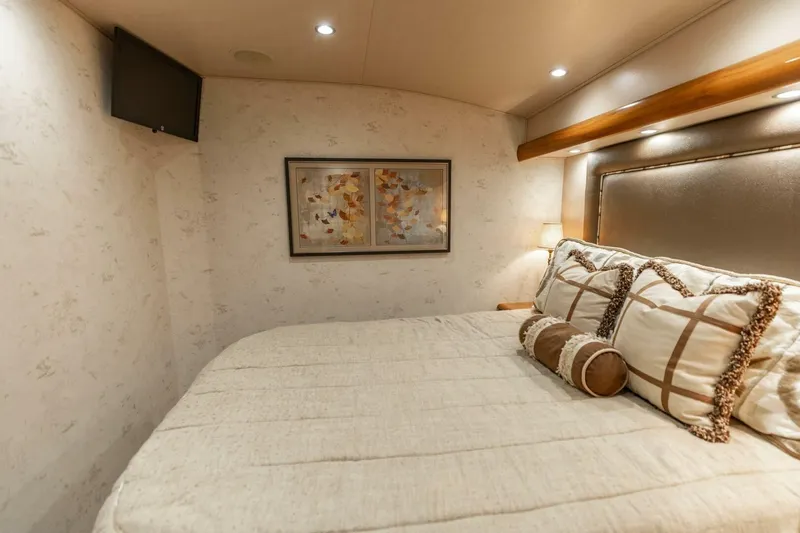 Reel Fire Yacht Photos Pics 2013 Viking 76 Convertible- REEL FIRE- Port VIP Stateroom