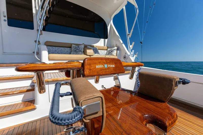 Reel Fire Yacht Photos Pics 2013 Viking 76 Convertible- REEL FIRE- Cockpit