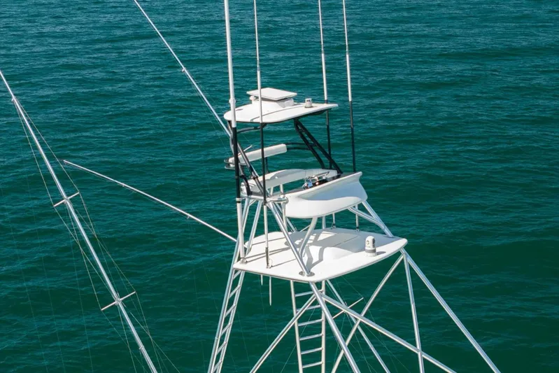 Reel Fire Yacht Photos Pics 2013 Viking 76 Convertible- REEL FIRE- Tower