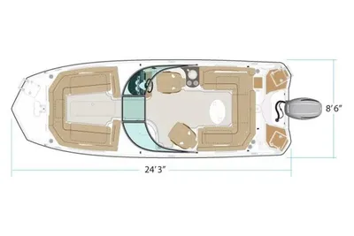NauticStar 243 DC Deck