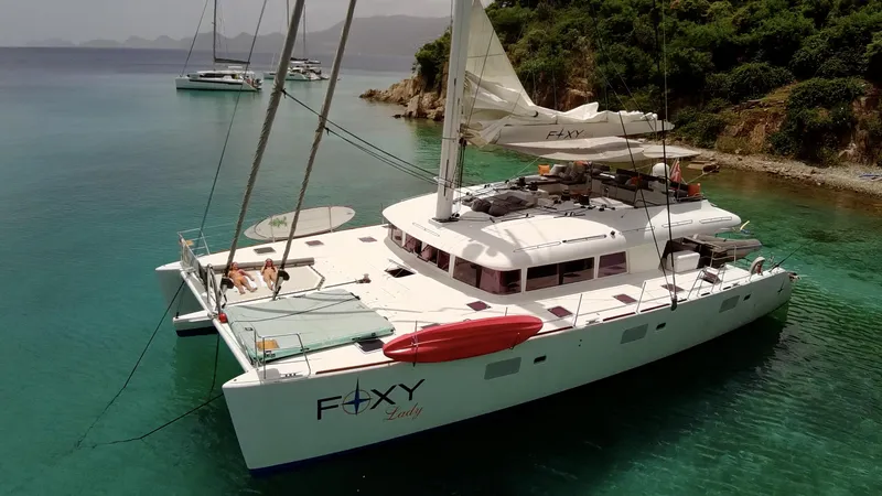 Foxy Lady Yacht Photos Pics At Anchor