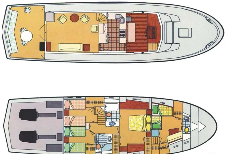 Cavalier Yacht Photos Pics GA Layout