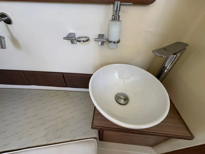  Yacht Photos Pics Modern bathroom sink in 2018 Chris-Craft Catalina 30 boat.