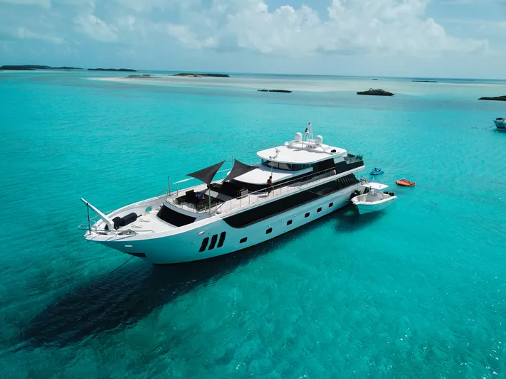  Yacht Photos Pics Luxurious 2010 WHS Marine yacht cruising in clear turquoise waters.