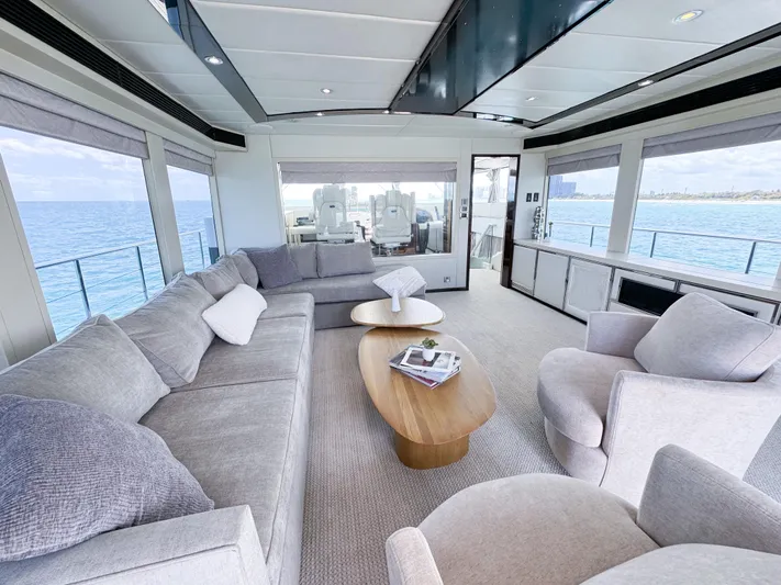  Yacht Photos Pics Luxurious 2010 WHS Marine yacht interior with modern furnishings and ocean view.