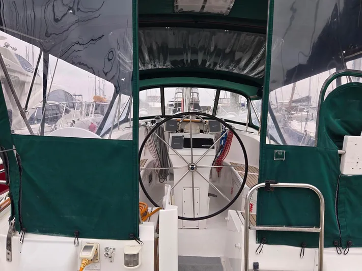 Salish Breeze Yacht Photos Pics Full Canvas Cockpit Enclosure