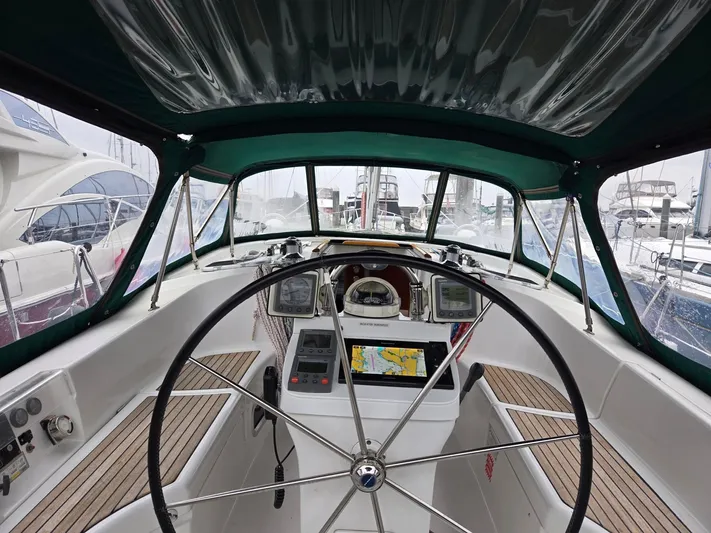 Salish Breeze Yacht Photos Pics Fully Enclosed Cockpit