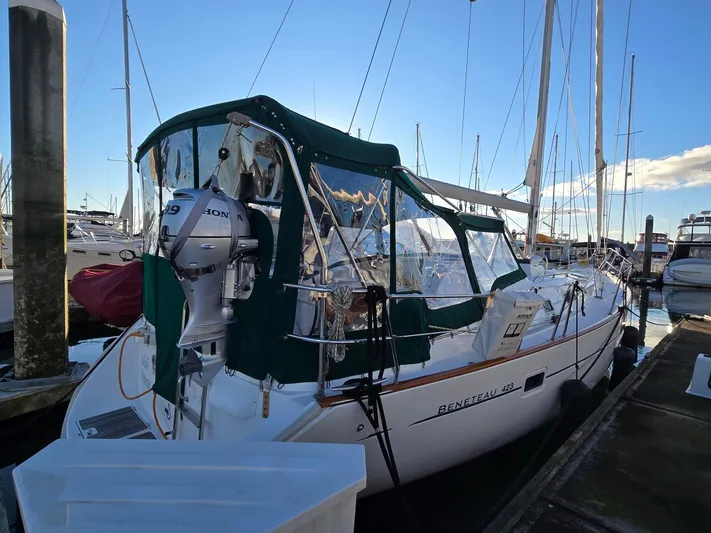 Salish Breeze Yacht Photos Pics Full Canvas & 10hp Honda Outboard