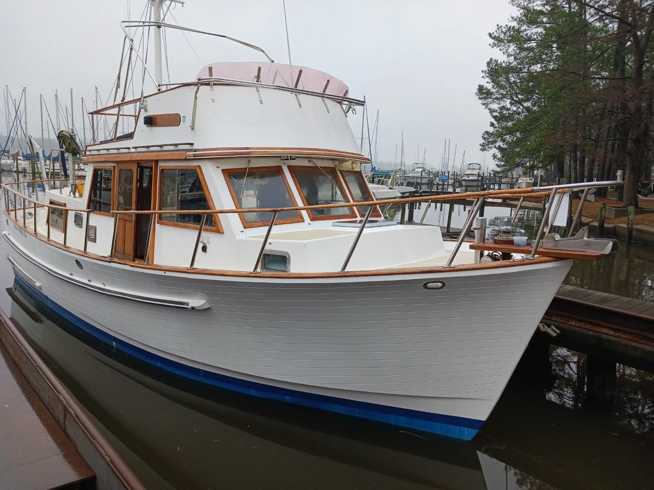 1988 Monk 36 Trawler