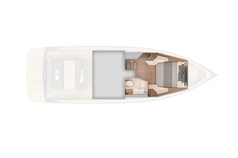  Yacht Photos Pics Manufacturer Provided Image: Layout of Pardo Yachts P38, 2025 model.
