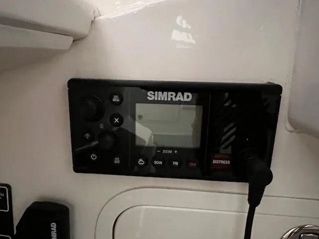 Sortuda Yacht Photos Pics Simrad control panel on 2020 Sea Ray Sundancer 320 boat.