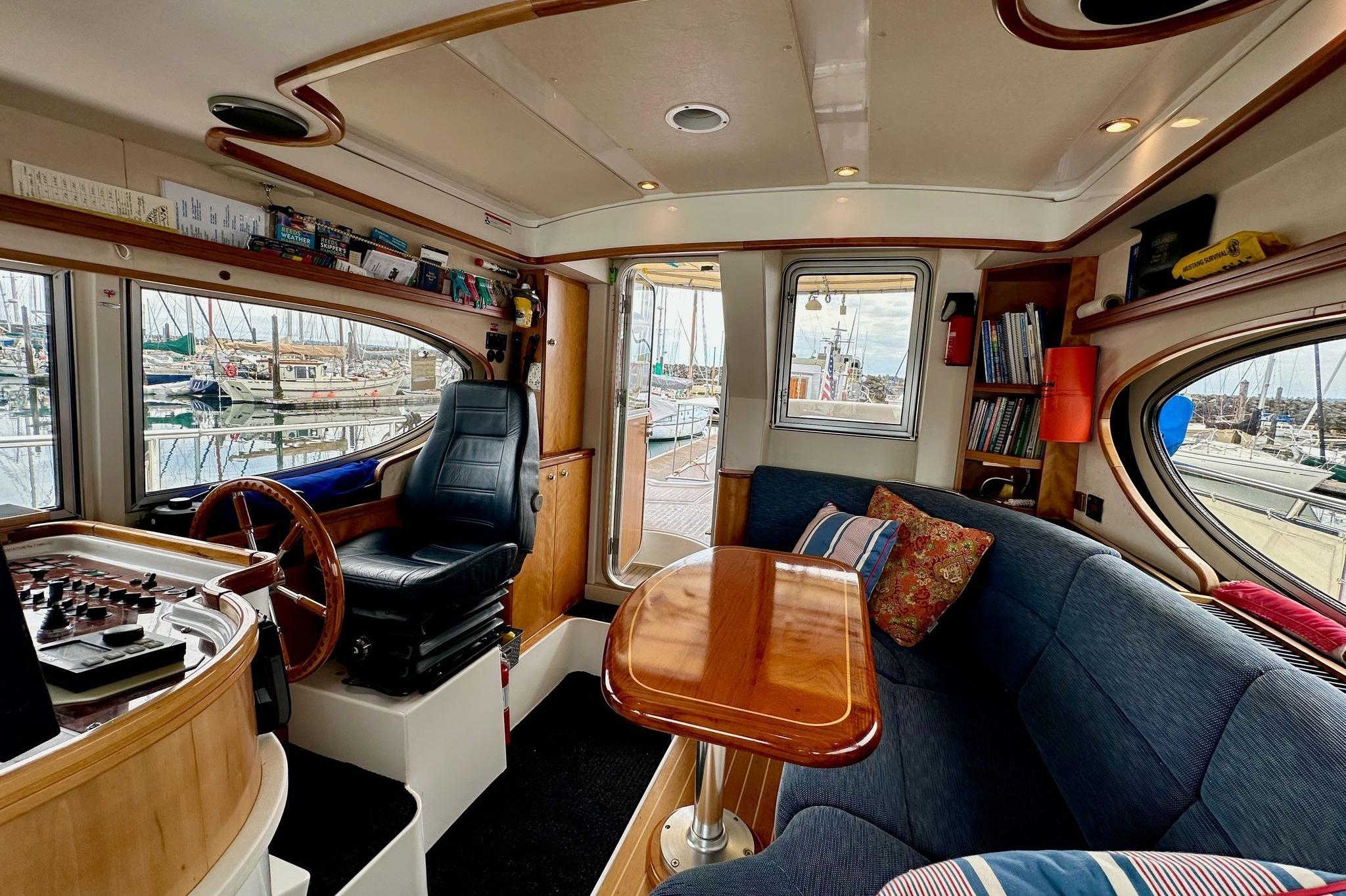 Elling E3 - Looking Aft Pilothouse